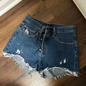 Levi 501 - denim shorts